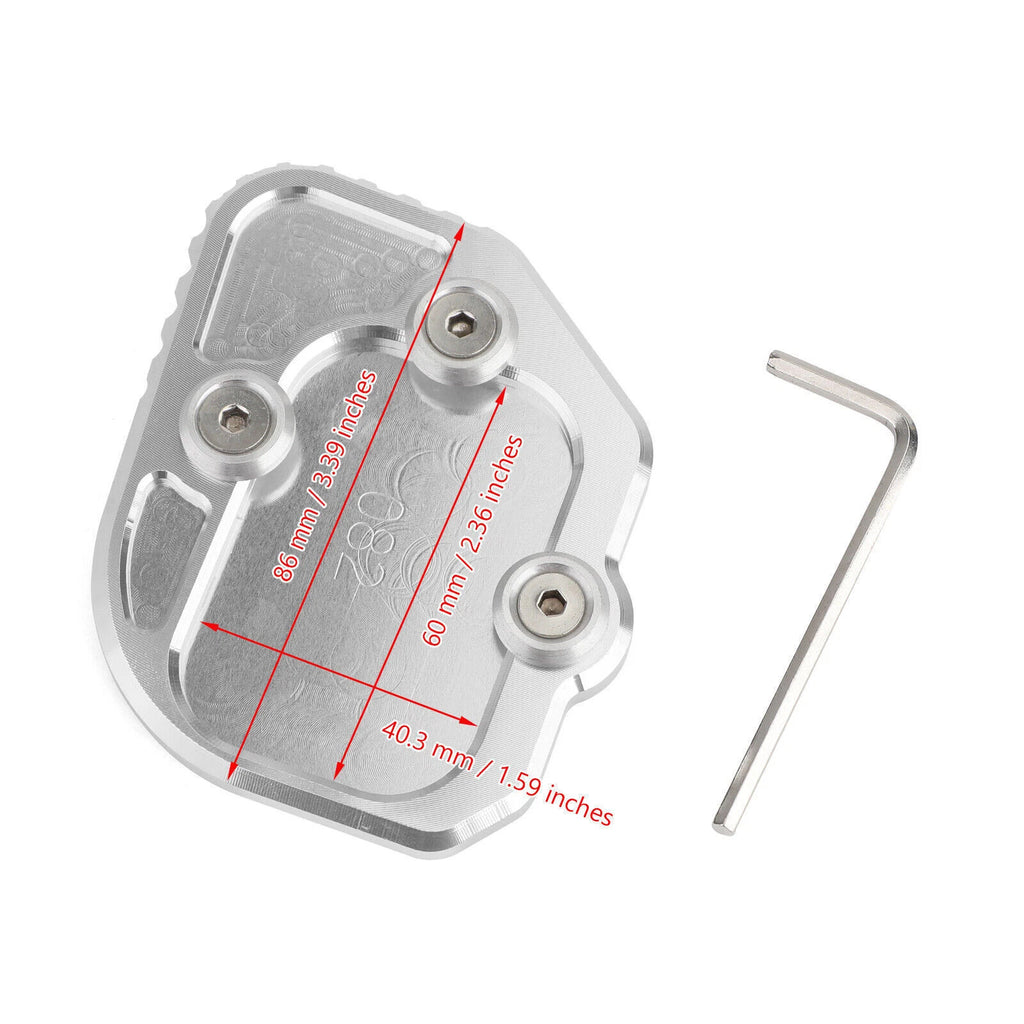 Kickstand Sidestand Enlarged Plate Pad for BMW C400X C400GT (2019–2021)