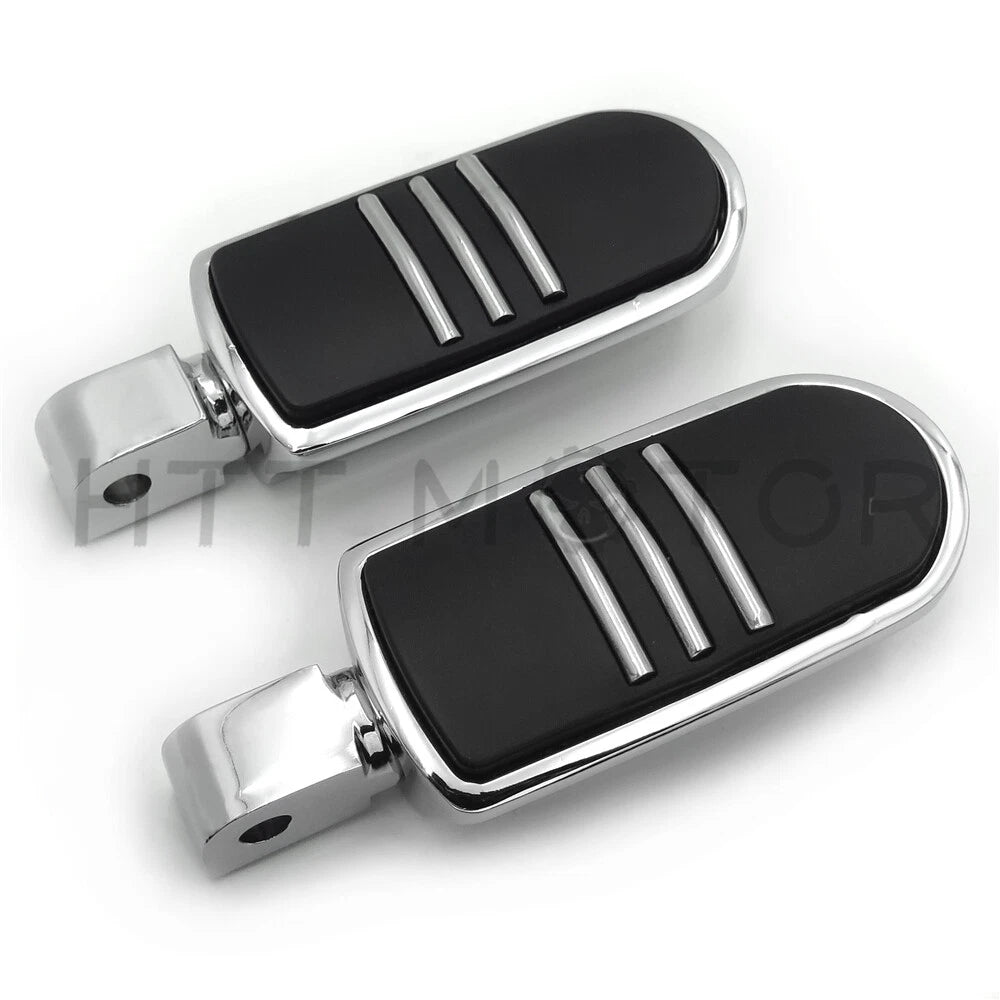 Streamliner Chrome Footpeg Footrest for Suzuki Volusia 800 (2001–2004) & Honda VTX1800
