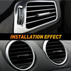 4X Front AC Air Vent Outlet Tab Clips for Mercedes-Benz ML350 ML550 (2012–2015)