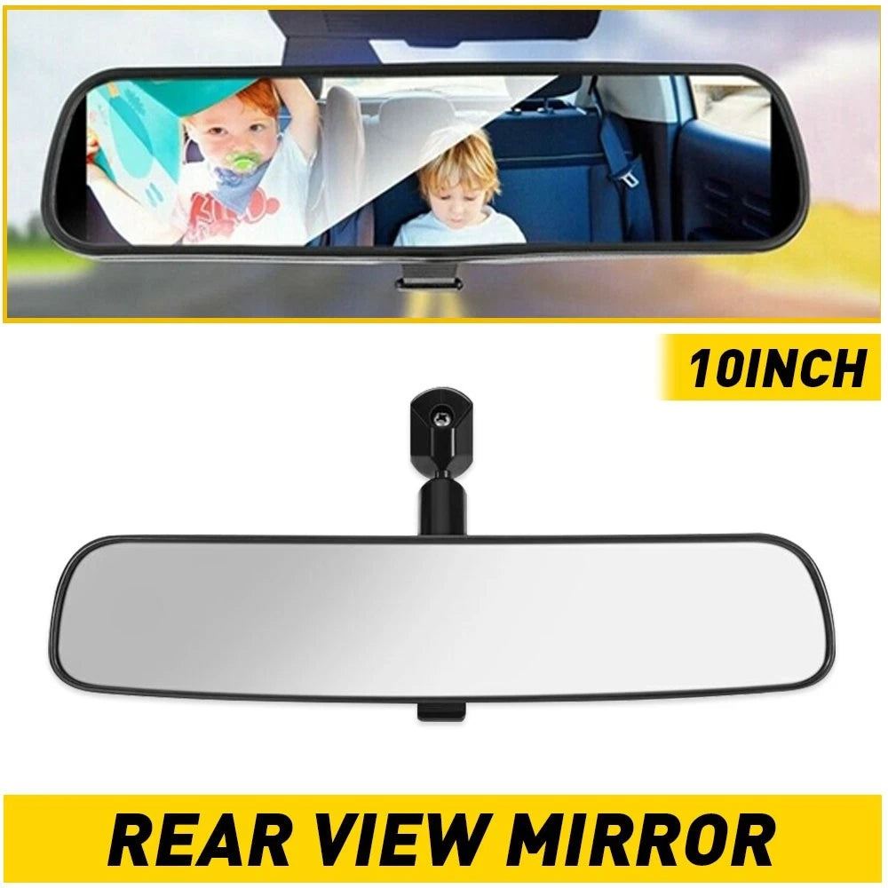 10" Rearview Mirror w/Adhesive for Universal Fit (EXV)