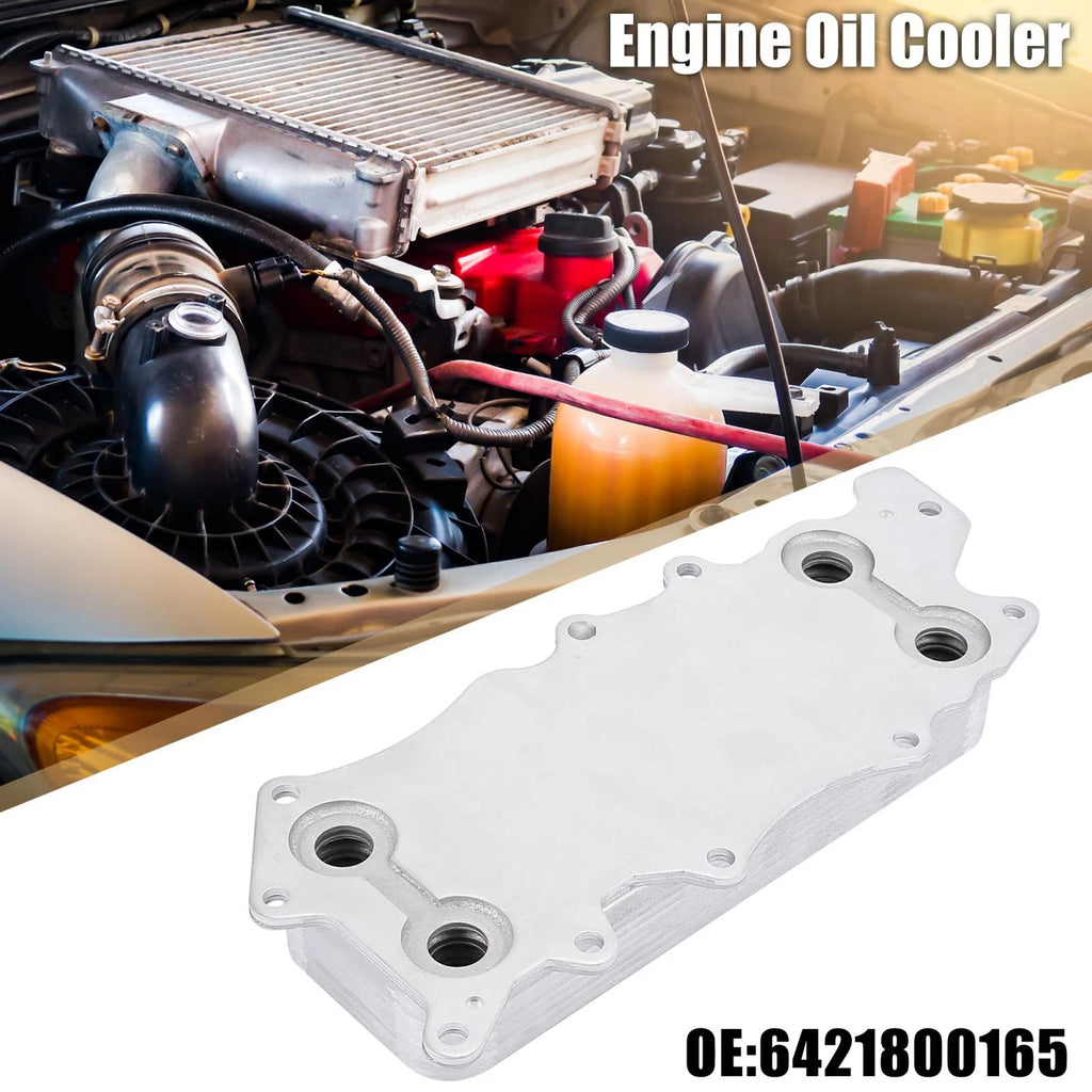Automatic Engine Oil Cooler 6421800165 for Mercedes-Benz Sprinter 3500 (2010–2017)