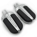 Slipstream Chrome Footpegs for Harley FXBB FXBR FXBRS FXLR (2018–Present)