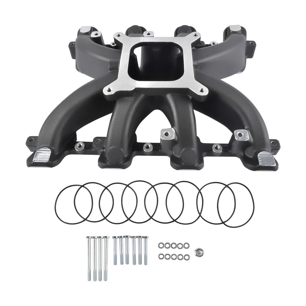 Single Plane Carb Intake Manifold for GM LS1/LS2/LS6 V8 (2500-7000)