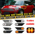 2X Side Indicator Repeater Lens Kit for BMW Mini Cooper R56 R57 (2007–2014)