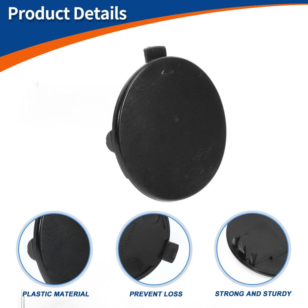 Tow Hook Cover for BMW 1 Series F20 (2012–2019) No. 51118064578 Unpainted