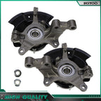 2X Front Wheel Hub and Bearings Knuckle Assembly for Ford Edge (2007–2010)