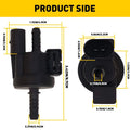 Vapor Canister Purge N80 Valve for VW Audi (2006–2018) 0280142431 06E906517A P0441