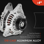 Alternator for Mitsubishi Lancer (2003–2006) L4 2.0L 90A 12V