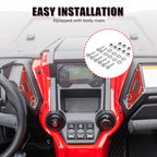 Rocker Switch Panel for Honda Talon 1000R 1000X (2019–2024) Aluminum