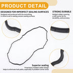 Oil Pan Gasket for Chevrolet Impala (2014–2019), Buick Encore (2013–2019)