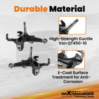 4" / 6" Lowering Drop Kit w/1" Rotors & Shocks for Chevy GMC C10 C15 (1973–1987)