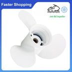 Outboard Propeller 9 7/8x11 1/4-F for Yamaha F25/20HP/25HP/30HP (N/A)