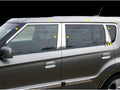 Window Package With Pillar Posts (16pc) for 2010-2013 Kia Soul - No Sills