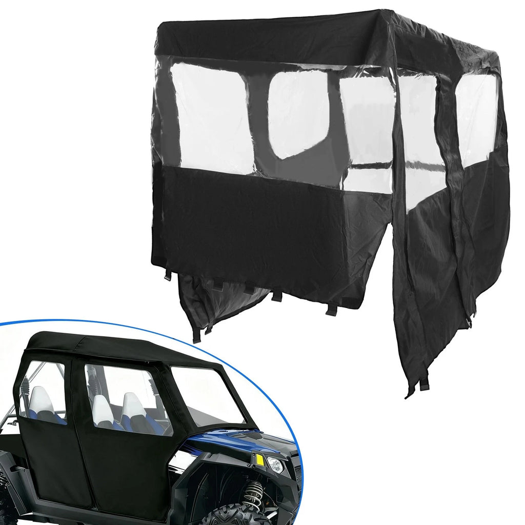 Cabin Enclosure Soft Door for Polaris RZR-4 800 900 (2010–2014)