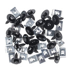 Set of 20 Fender Liner Splash Shield Bumper Cover Screws U Nuts for BMW Mini (2001–2023)