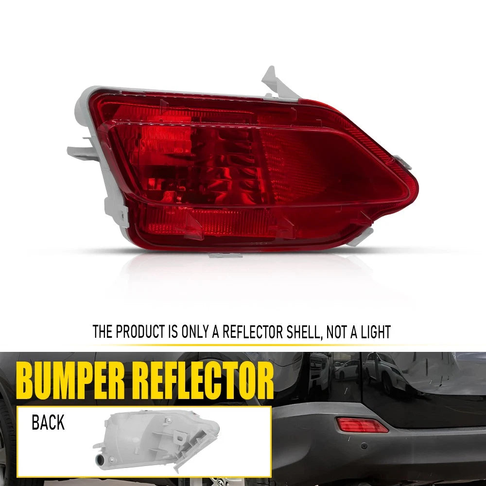 Rear Reflector Bumper Lamp for Toyota RAV4 (2013–2015) Red Lens
