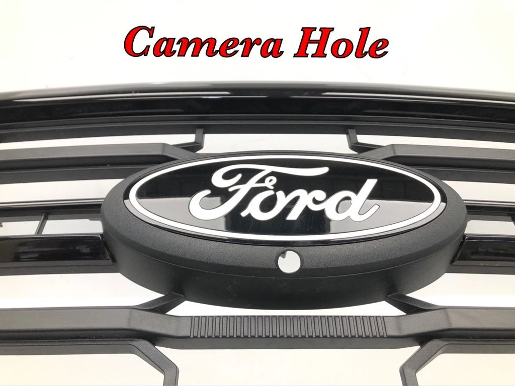 Upper Grille for Ford F-150 XLT (2024–2026) Black Pearl #2