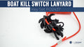 Kill Switch Lanyard Key Set for Johnson, Evinrude, Mercury, Yamaha, Honda