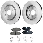 Front Brake Disc Rotors and Pads Kit for Nissan Pathfinder (2004)
