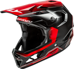 Fly Racing Rayce Repeat Full-Face Helmet for Bicycle (2024) - Large Black/Red