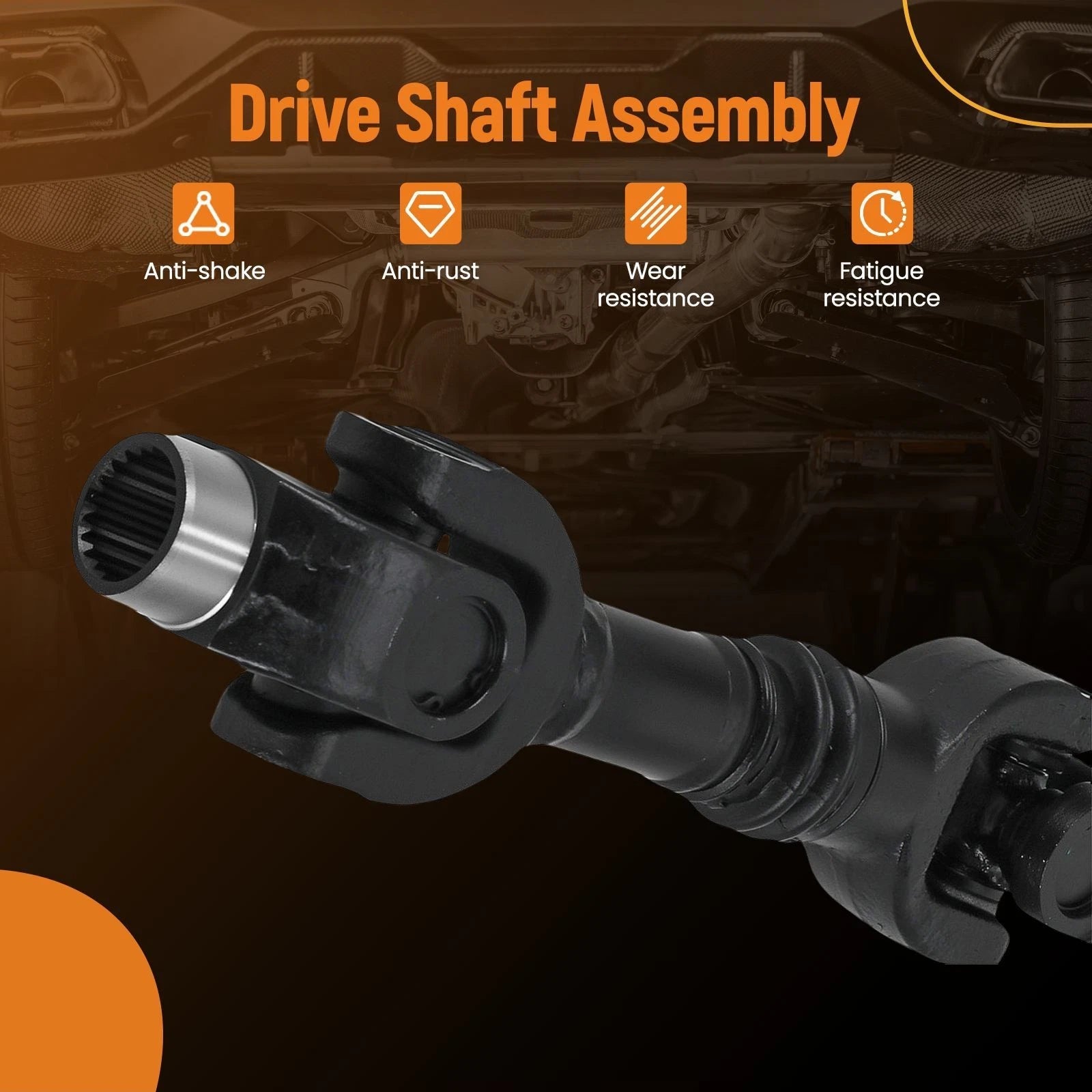 Driveshaft Propshaft Assembly Rear for Can-Am Maverick 1000R (2013–2018) 703500994