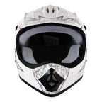 DOT Youth Kid Pink Full Face Helmet for Motocross ATV (S/M/L/XL)