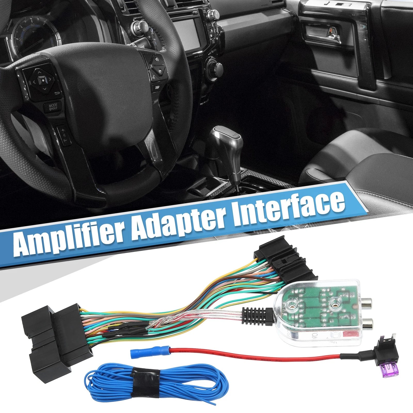 Set of Subwoofer Amplifier Plug & Play Harness for Ford F-150 (2015–2018)