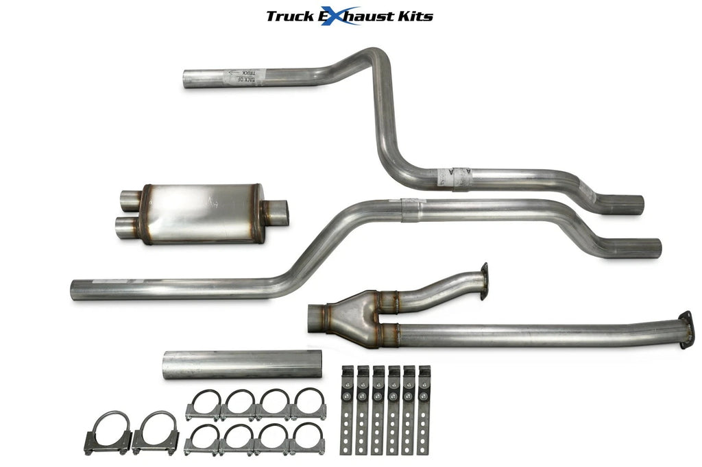 2.5" Dual Exhaust Kit for Toyota Tundra (2009–2013) Stainless Rear Exit