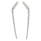 2X Front Chrome Bumper Trim Molding Step Pads for Sonata (2018–2019)