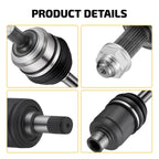 2X Front CV Axle Shaft Assembly for Honda CR-V 2.4L (2002–2006)