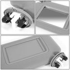 Front Driver Side Sun Visor for Toyota Camry (2007–2011) Grey OE Style