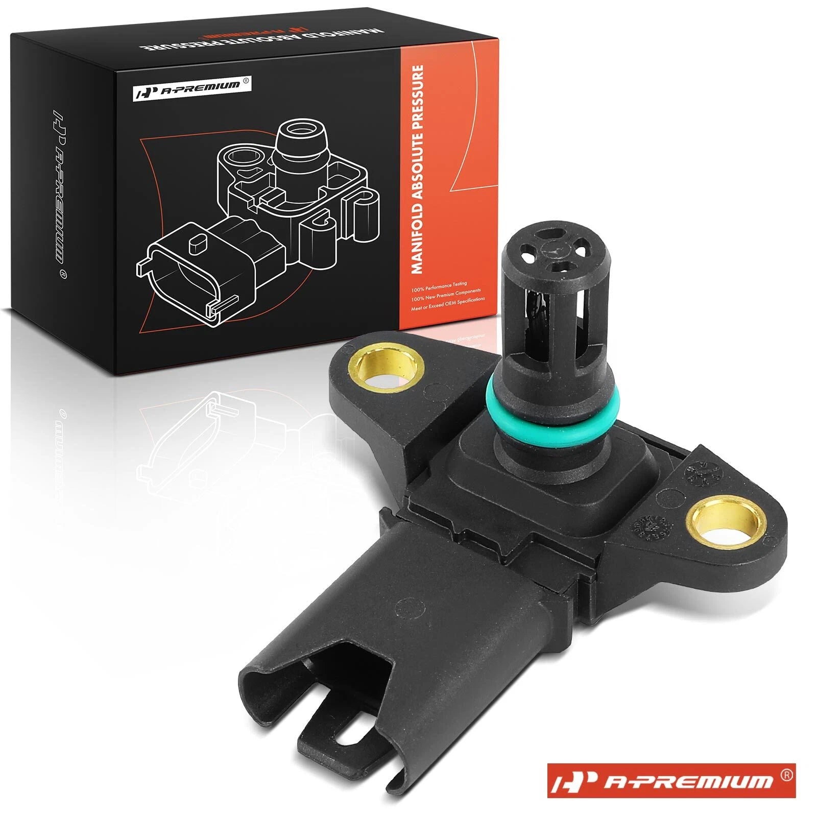 Turbocharger Boost Sensor for BMW 335i 335is 550i 535i 750i 740i (2007–2011)