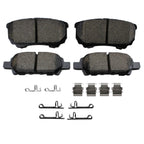 Akebono ProACT Rear Ceramic Disc Brake Pads for Chrysler Dodge Jeep Mitsubishi