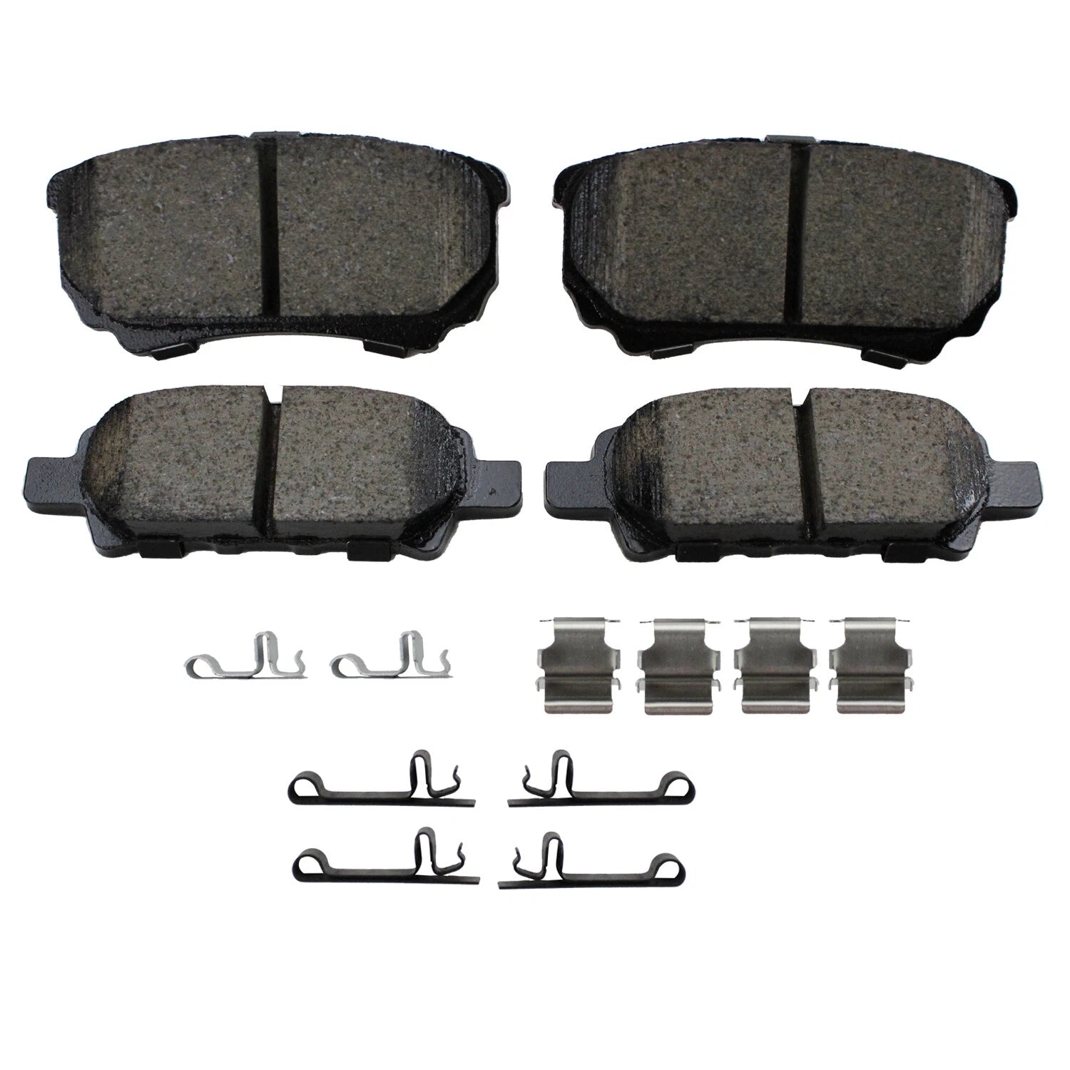 Akebono ProACT Rear Ceramic Disc Brake Pads for Chrysler Dodge Jeep Mitsubishi