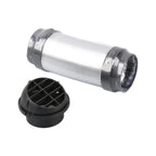 Diesel Heater Duct Hose 75MM with 2 x 60MM Connectors Round Air Outlet