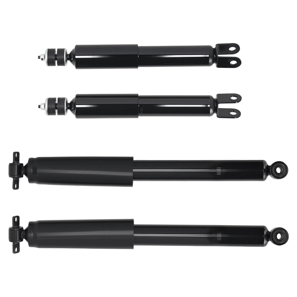 Set of 4 Front Rear Shock Absorbers Struts for Hummer H3 (2006–2010)