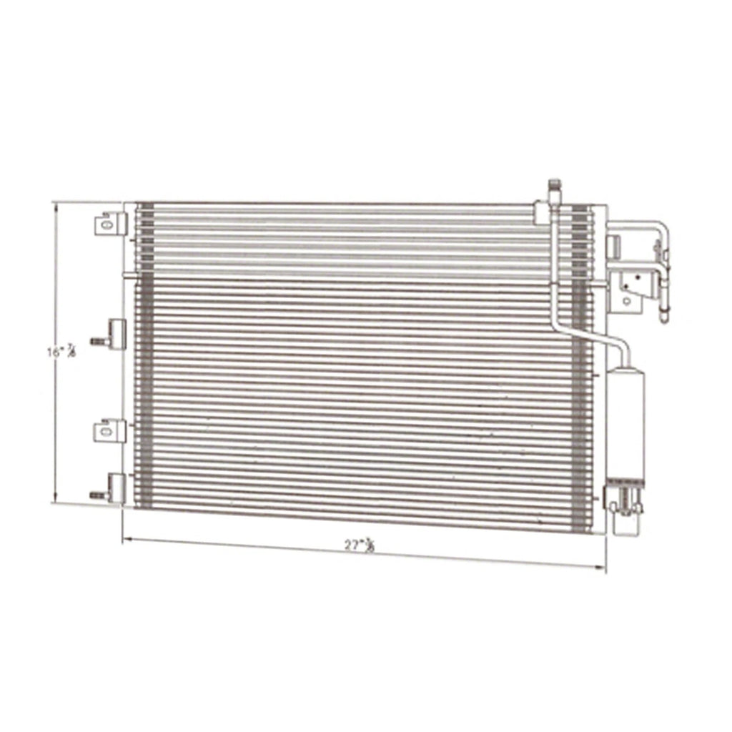Replacement A C Condenser Repair Part for Ford Focus (2008–2011)