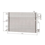 Replacement A C Condenser Repair Part for Ford Focus (2008–2011)