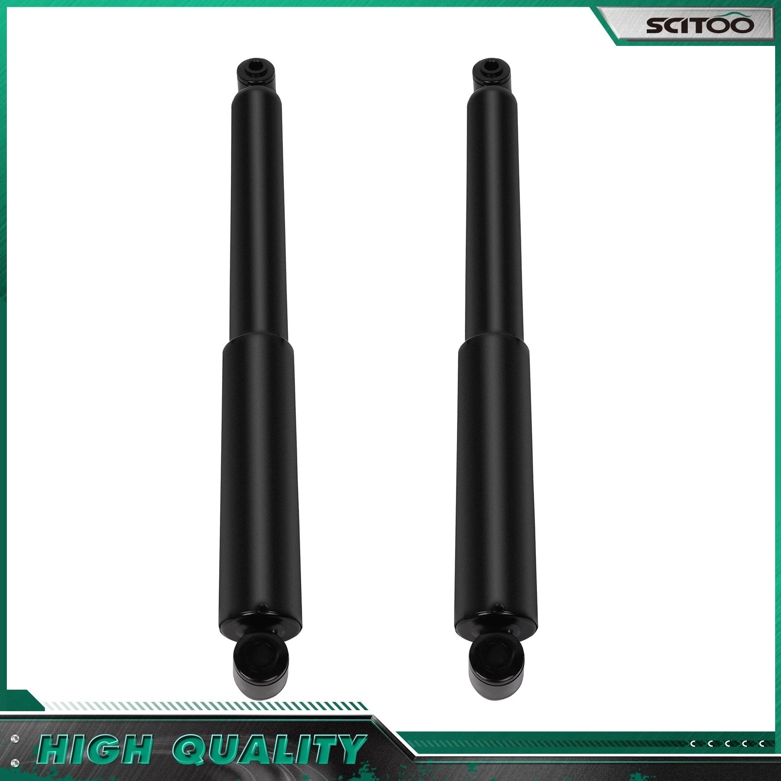 Set of 2 Rear Shock Absorbers for Chevrolet Equinox GMC Terrain Torrent Vue (2005–2019)