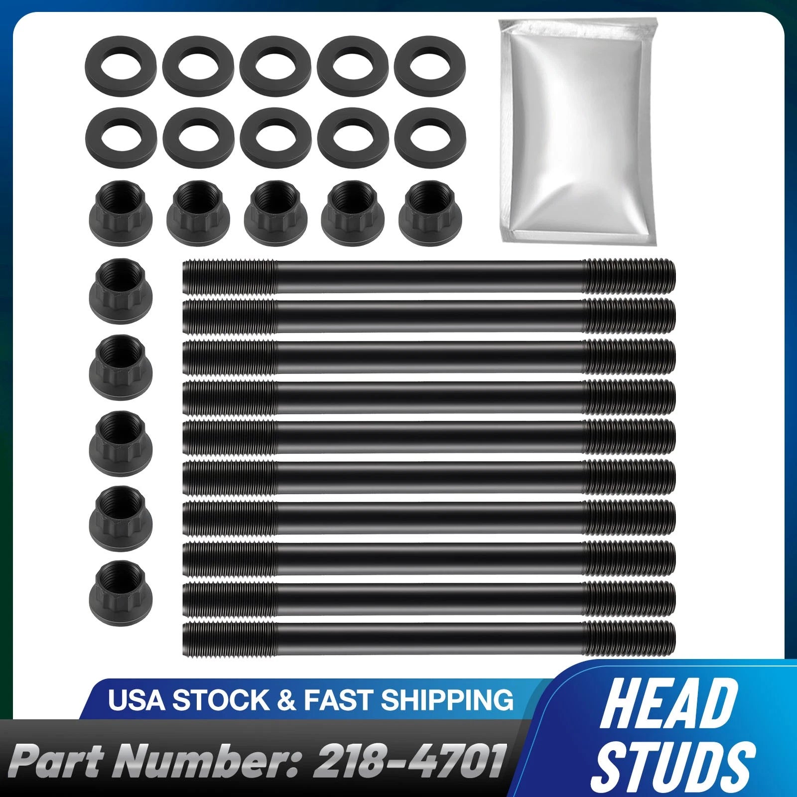 12 Point Head Stud Kit for Mazda Miata 1.6L B6 1.8L BP (1990–2005)