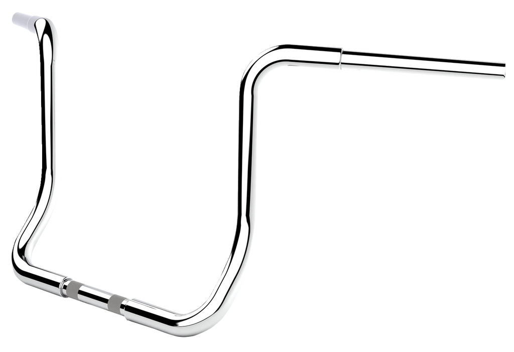 14" Chrome Handlebar for LA Choppers Twin Round (LA-7325-14C)
