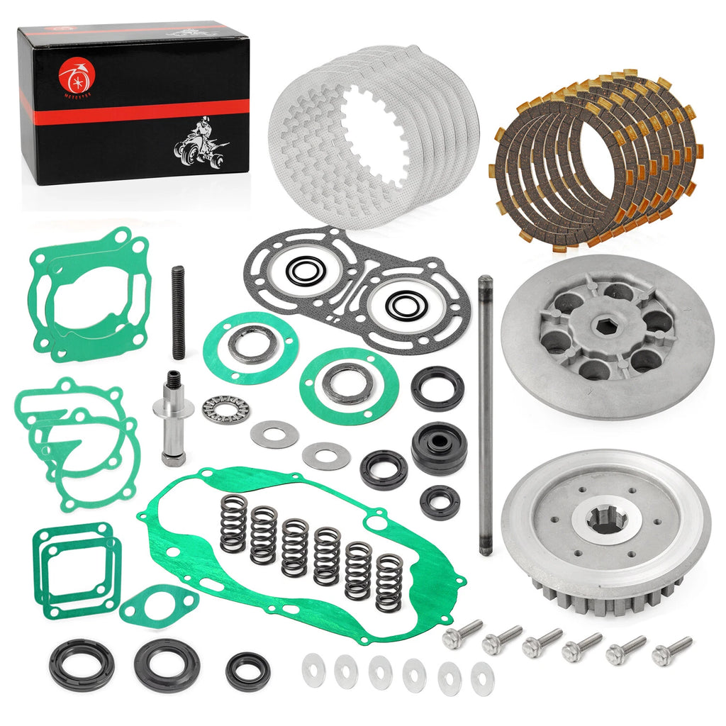 Clutch Kit for Yamaha Banshee 350 (1987–2006) - Pressure Plate, Center Hub, Gasket
