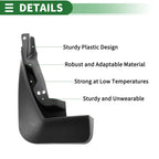 Set of 4 Mud Flaps for Audi A4 (Sedan) (2017–2018)
