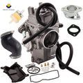 Carburetor + Air Box Cleaner Joint for Yamaha Warrior 350 YFM350X (1987–2004)