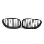 Front Kidney Grille for BMW 5-Series E60/E61 (2004–2009) Gloss Black