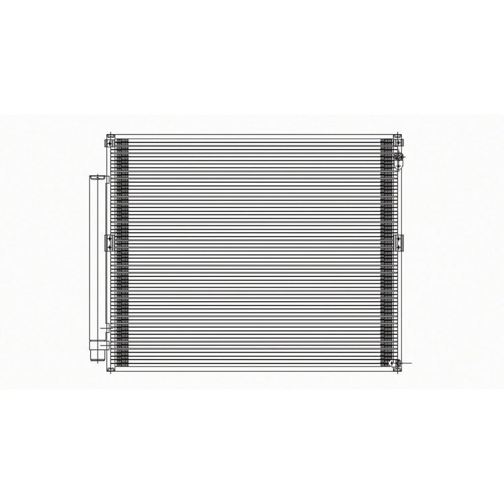 Replacement A/C Condenser w/Receiver Drier (See compatibility Chart)