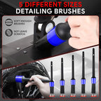 19-Piece Car Wash Cleaning Kit for All Vehicles (Interior Exterior)