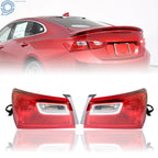 Set of 2 Outer Tail Lights for Chevy Malibu (2016-2021)