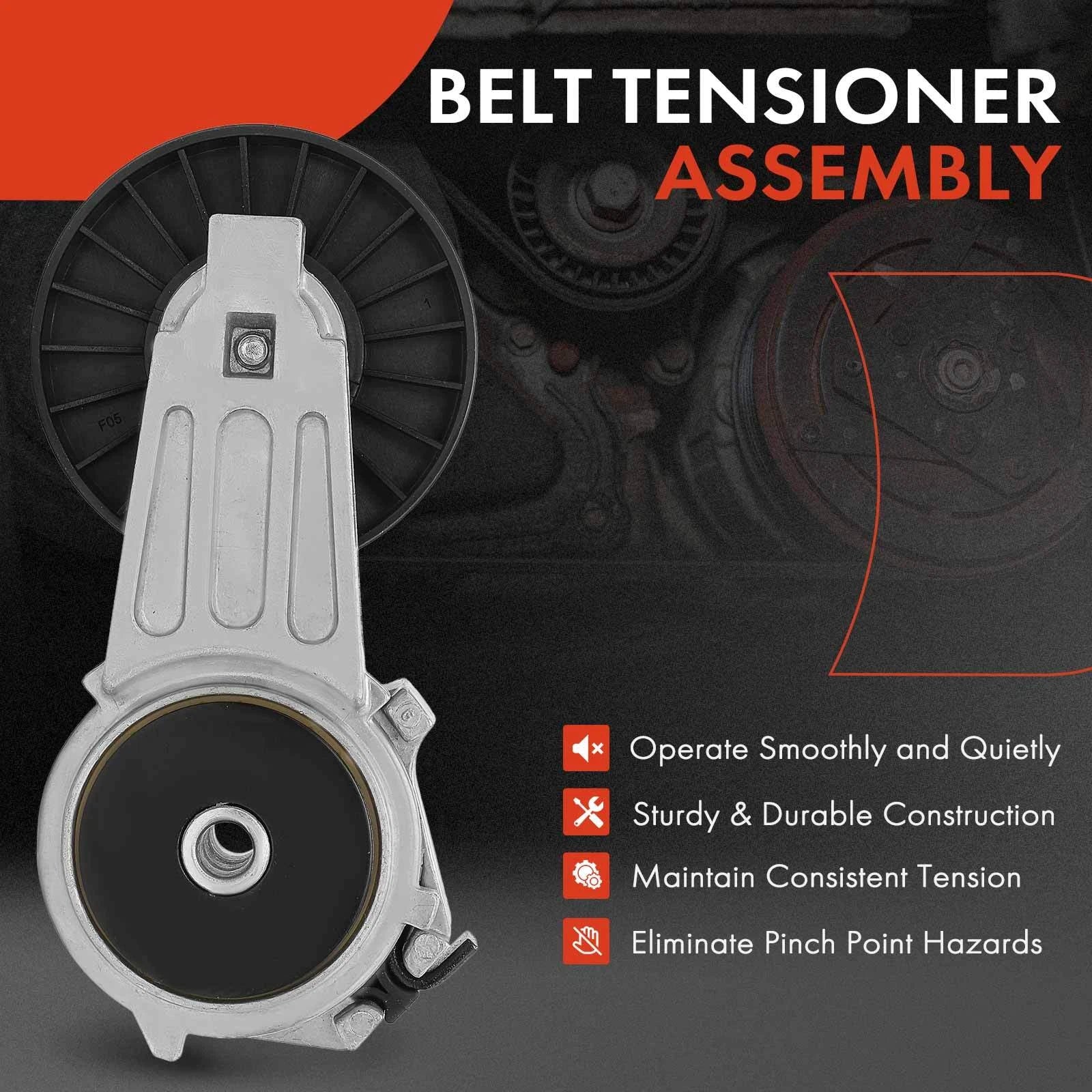 Belt Tensioner Assembly for Chevy Impala, Venture, Buick Century (1998–2005)