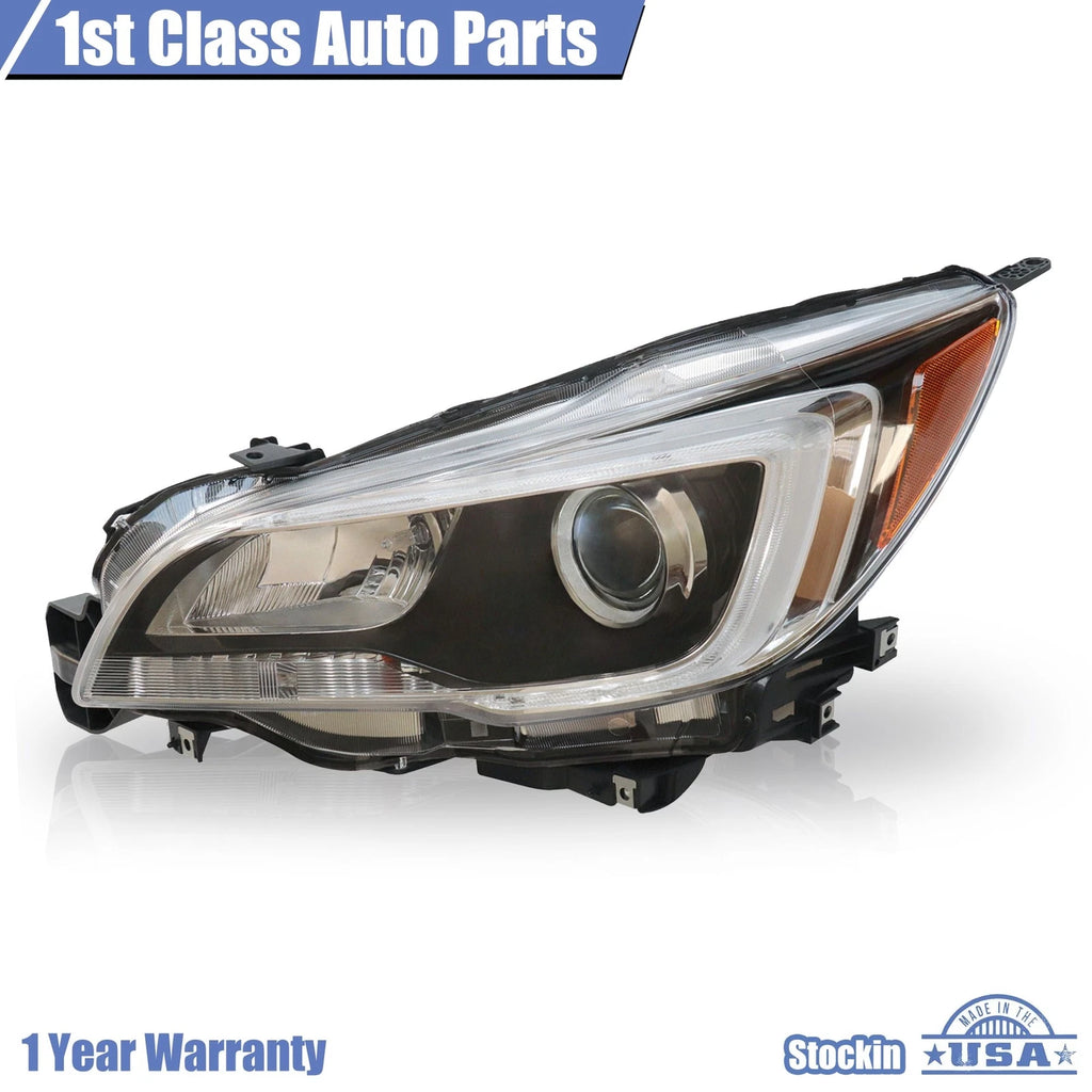 Halogen Headlight for Subaru Legacy Outback (2015-2017) Black Interior